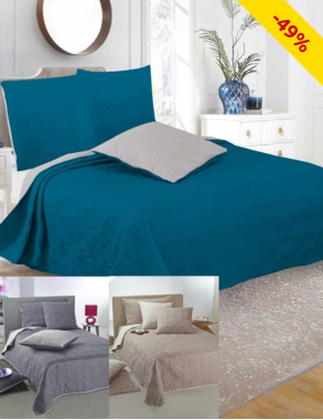 Kissenhülle «Ultra» 65 x 65 cm, silber/anthrazit