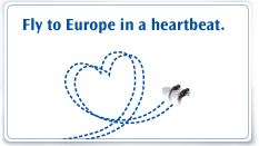 Fly to the Heart of Europe