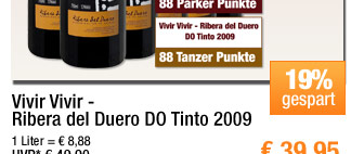 Vivir Vivir - Ribera del Duero DO Tinto 2009 