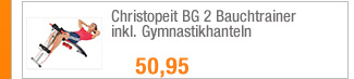 Christopeit BG 2
                                            Bauchtrainer inkl.
                                            Gymnastikhanteln