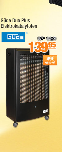 G&uuml;de Duo Plus Elektrokatalytofen