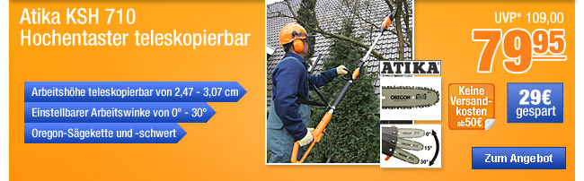 Atika KSH 710 Hochentaster teleskopierbar 