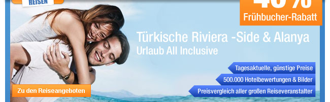T&uuml;rkische Riviera - Side & Alanya Urlaub All Inclusive