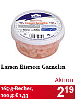 Larsen Eismeer Garnelen