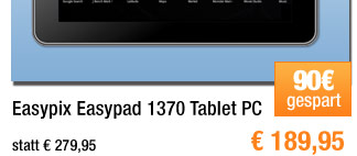 Easypix Easypad 1370 Tablet PC 