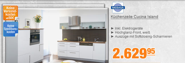 K&uuml;chenzeile Cucina Island