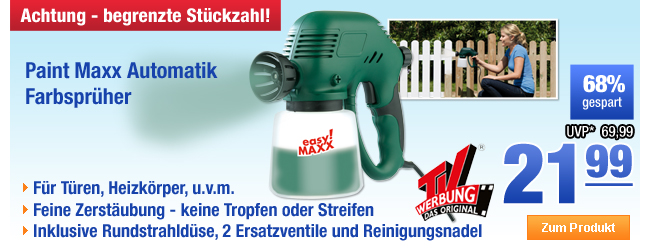 Paint Maxx Automatik Farbspr&uuml;her 