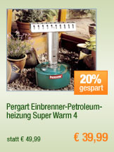Pergart
                                            Einbrenner-Petroleumheizung
                                            Super Warm 4 