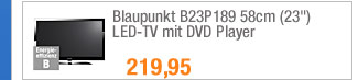 Blaupunkt B23P189 58cm
                                            (23") LED-TV mit DVD
                                            Player 