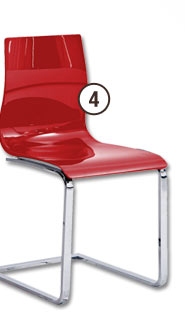 dasofa Freischwinger Monte Isola, 2er-Set