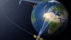 Neue Satelliten sollen Datenfluss zur Erde beschleunigen