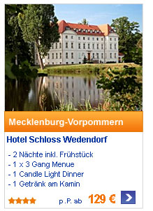 Mecklenburg-Vorpommern
                                            Hotel Schloss Wedendorf