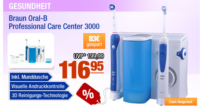 Braun Oral-B Professional Care Center 3000
