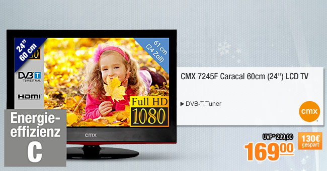 CMX 7245F Caracal 60cm
                                            (24") LCD TV