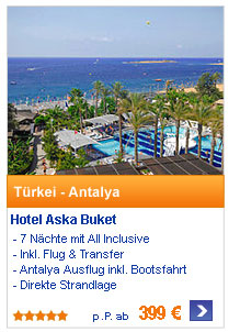 Türkei - Antalya Hotel
                                            Aska Buket