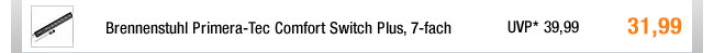 Brennenstuhl Primera-Tec Comfort Switch Plus 15.000 A, 7-fach, mit externen Hand-/Fu&szlig;schalter, schwarz 