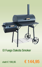 El Fuego Dakota Smoker
                                            