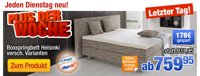 Plus der Woche