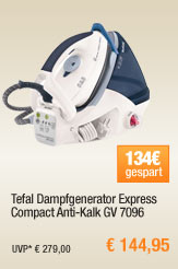 Tefal GV7096 Express
                                            Compact Antikalk 