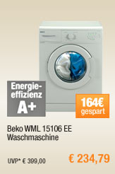 Beko WML 15106 EE
                                            Waschmaschine