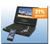 BLUETECH Portabler DVD-Player 17,8 cm (7 Zoll) 