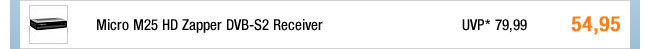 Micro M25 HD Zapper DVB-S2 Receiver 