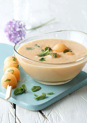 Vorspeise Melonensuppe Vorspeise Melonensuppe