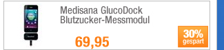 Medisana GlucoDock
                                            Blutzucker-Messmodul