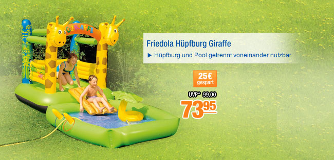 Friedola Hüpfburg Giraffe
                                          