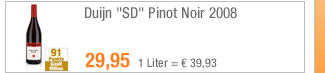 Duijn "SD"
                                            Pinot Noir 2008