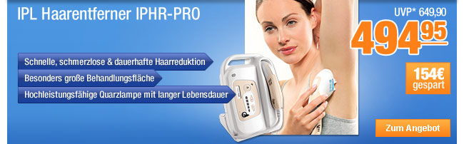 IPL Haarentferner IPHR-PRO 
