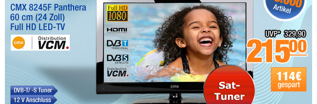 CMX 8245F Panthera 60cm
                                          (24 Zoll) Full HD LED-TV 