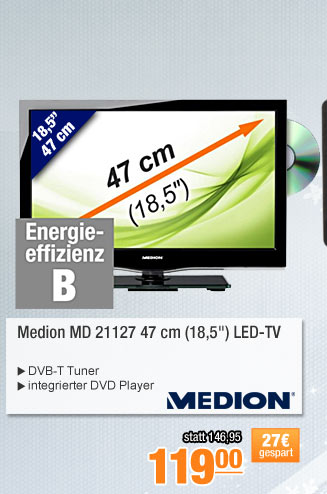 Medion MD 21127 47 cm
                                            (18,5") LED-TV 