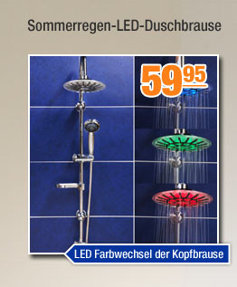 Sommerregen-LED-Duschbrause