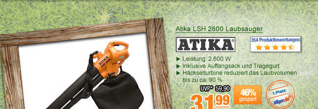 Atika LSH 2600
                                            Laubsauger