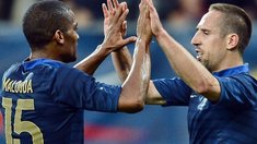 EM-Generalprobe: Ribéry führt Frankreich zum Sieg