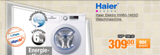Haier Elektro
                                            HW60-1403D 