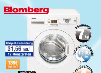 Blomberg WNF 7426 W20 Greenplus Waschvollautomat 