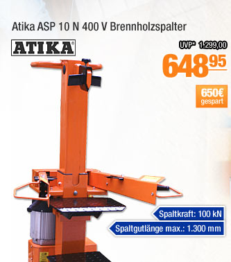 Atika ASP 10 N 400 V Brennholzspalter