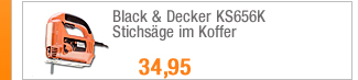 Black & Decker
                                            KS656K Stichsäge im Koffer