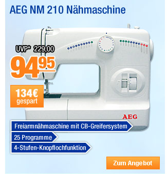 AEG NM 210 N&auml;hmaschine 