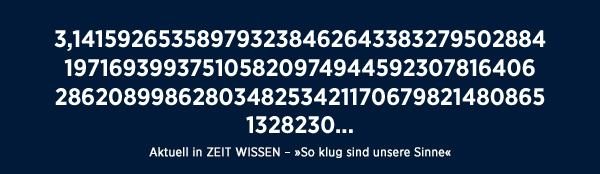 Aktuell in ZEIT WISSEN