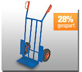 Stahl-Sackkarre 250 kg - T&Uuml;V/GS gepr&uuml;ft