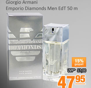 Giorgio Armani Emporio Diamonds Men EdT 50 m