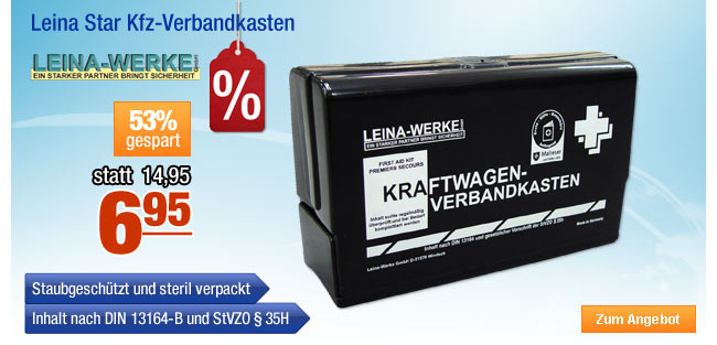 Leina Star Kfz-Verbandkasten