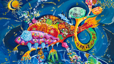 Kinder malen ihre Traumautos