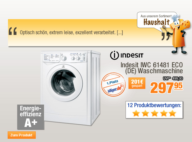 Indesit IWC 61481 ECO
                                            (DE) Waschmaschine