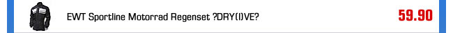 EWT Sportline Motorrad Regenset ?DRY(I)VE? 