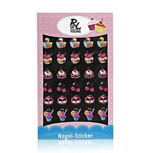 RdeL Young Cupcake Collection Nailsticker