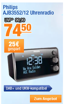 Philips AJB3552/12 Uhrenradio